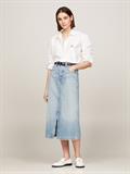 DNM MIDI STRAIGHT SKIRT HW ASH ash