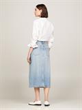 DNM MIDI STRAIGHT SKIRT HW ASH ash