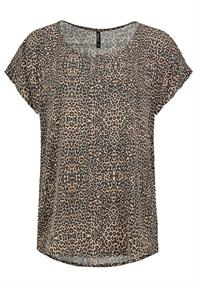 DOB Bluse leo: brown