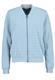 DOB Bomberjacke in jacquard sweat,langarm,Rippbündchen+Stehkragen sky grey blue
