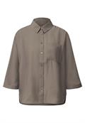 Dolman Hemdbluse dark tumbled beige