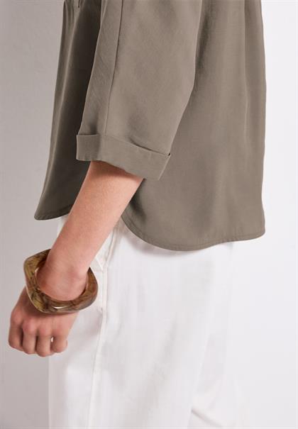 Dolman Hemdbluse dark tumbled beige