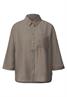 Dolman Hemdbluse dark tumbled beige