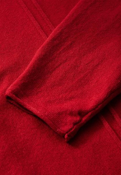 Dolman Pullover autumn red
