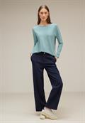 Dolman Pullover iced mint melange