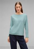 Dolman Pullover iced mint melange