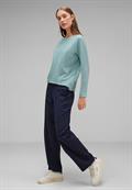 Dolman Pullover iced mint melange
