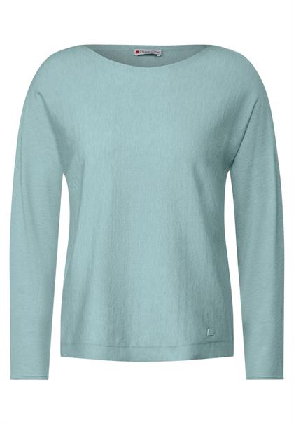 Dolman Pullover iced mint melange