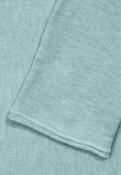 Dolman Pullover iced mint melange