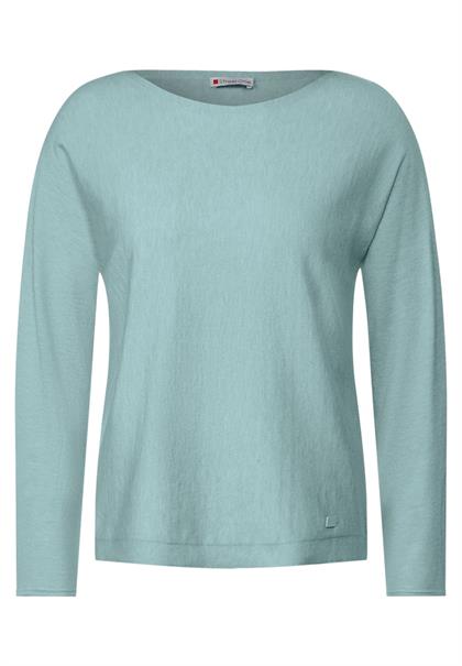 Dolman Pullover iced mint melange