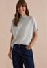 Dolman Pullover mit Turtle Neck light grey melange