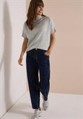 Dolman Pullover mit Turtle Neck light grey melange