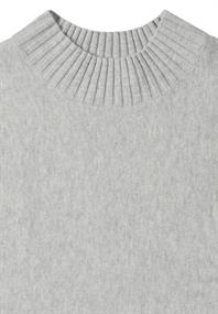 Dolman Pullover mit Turtle Neck light grey melange
