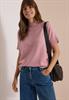 Dolman Pullover mit Turtle Neck velvet rose melange