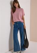 Dolman Pullover mit Turtle Neck velvet rose melange