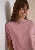 Dolman Pullover mit Turtle Neck velvet rose melange