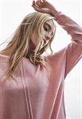 Dolman Pullover petal rose mel.