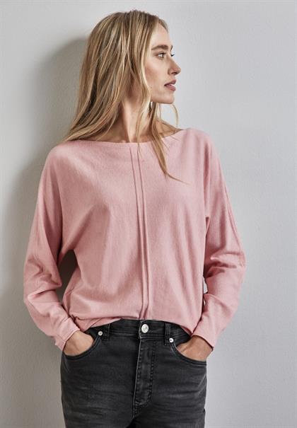 Dolman Pullover petal rose mel.