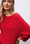Dolman Pullover racing red
