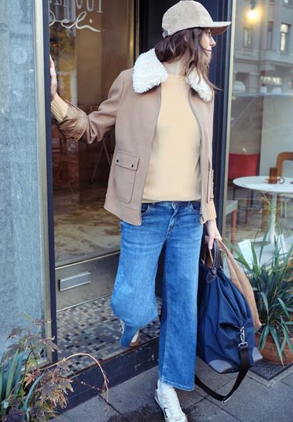 Dolman Pullover soft beige