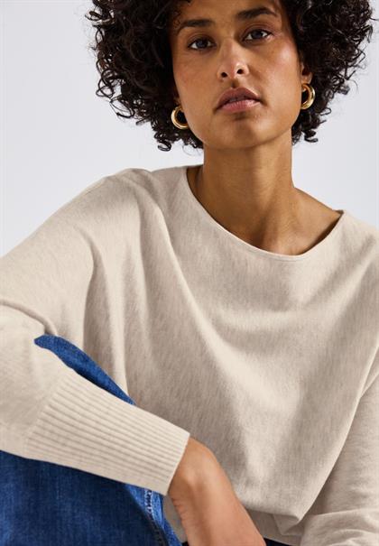 Dolman Pullover tusk cream mel.