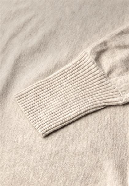 Dolman Pullover tusk cream mel.