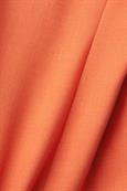 Doppelreihiger Oversize-Blazer orange red