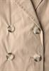 Doppelreihiger Trenchcoat desert beige
