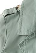 Doppelreihiger Trenchcoat mint green