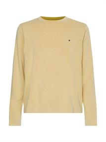 Double Face Pullover delicate yellow