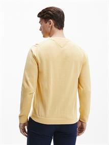 Double Face Pullover delicate yellow