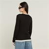 Double layer r t l\s wmn dk black