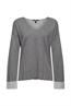 Doubleface-Pullover aus Bio-Baumwoll-Mix gunmetal 2