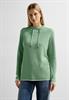 Doubleface Pullover clear sage green melange