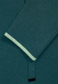 Doubleface Pullover deep lake green