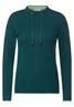 Doubleface Pullover deep lake green