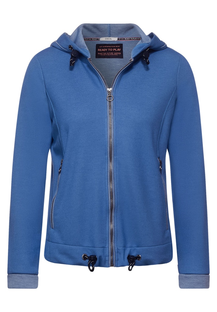 Cecil Damen Pullover B253329 Just Blue - größe