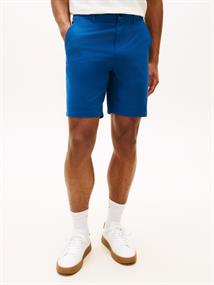 Dover Flag Embroidery 8" Inseam Chino Shorts blue jean