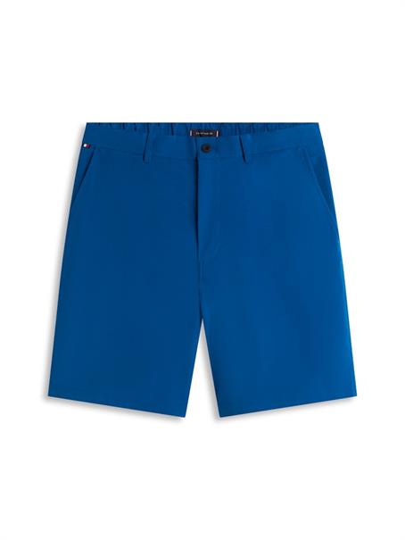 Dover Flag Embroidery 8" Inseam Chino Shorts blue jean