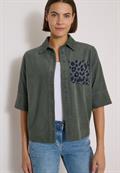 dried olive green