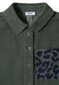 dried olive green