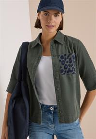 dried olive green