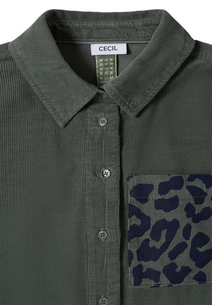 dried olive green