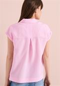 Dropped Shoulder Bluse mit Struktur light blush rose