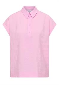 Dropped Shoulder Bluse mit Struktur light blush rose