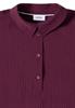 Dropped Shoulder Bluse mit Struktur sweet grape red