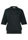 Dropped Shoulder Poloshirt mit Elastikbund deep bound green