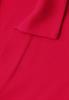 Dropped Shoulder Poloshirt mit Elastikbund salsa red