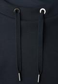 Dropped Shoulder Shirt im Silk-Look shadowed navy