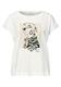 Dropped Shoulder Shirt mit Print off white